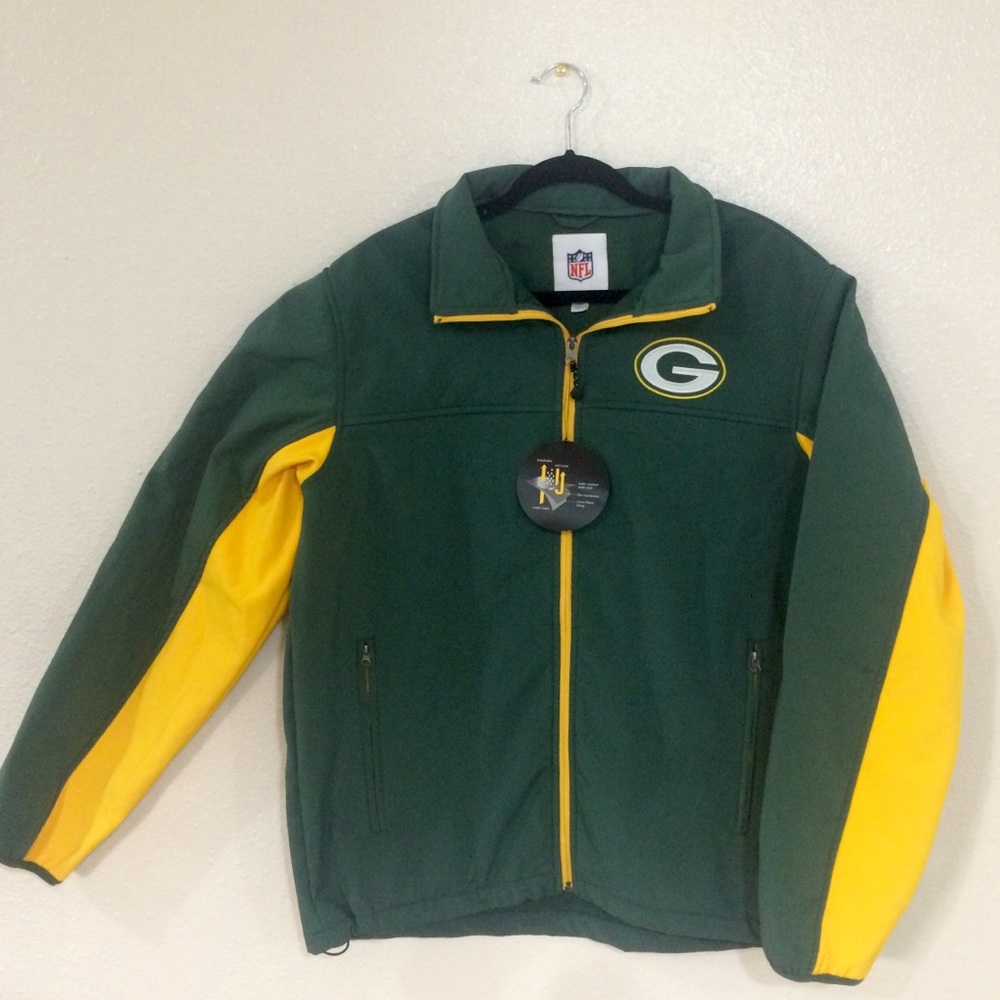 Green Bay Packers Soft Shell Jacket - Inner Pocket